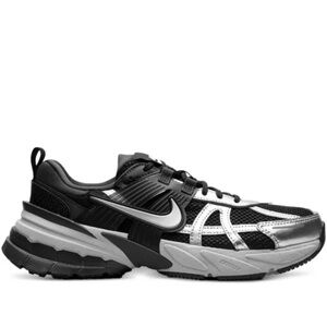 Nike V2K Run "Black Metallic Silver" sneakers